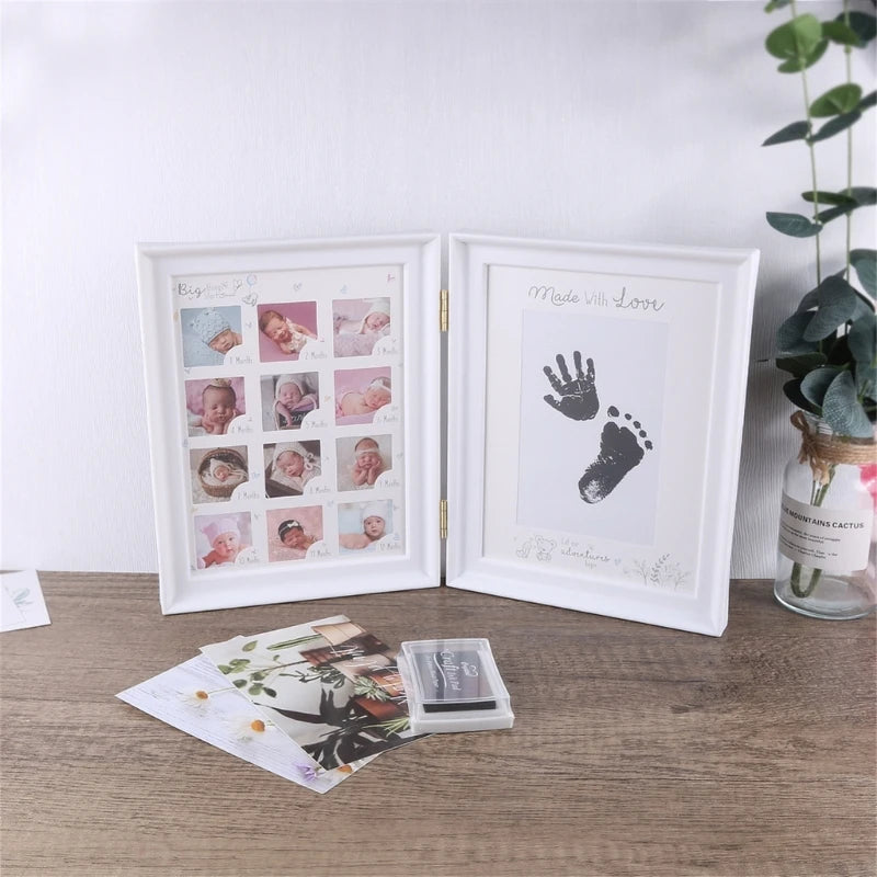 Baby First Year PVC Photo Frame Infant Picture Frame Photo Souvenirs