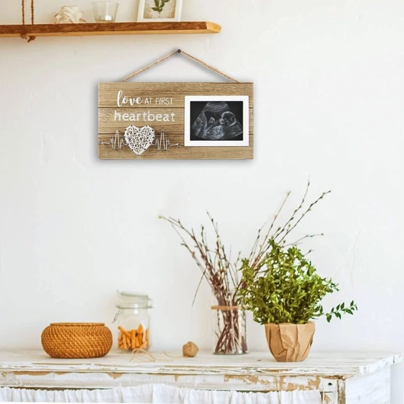 Pregnancy Mom Gift Wooden Picture Frame