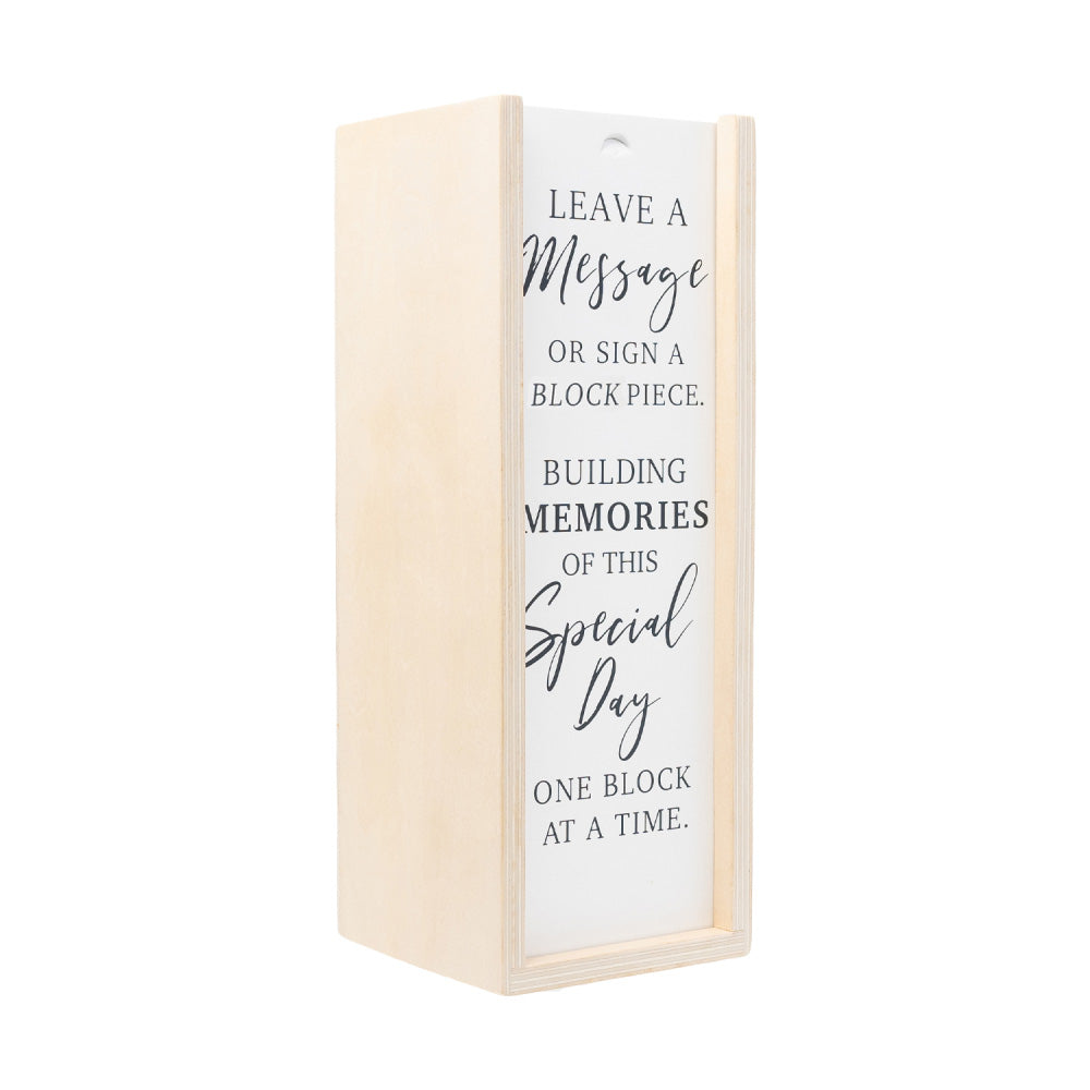 Wedding Signature Jumbling Tower