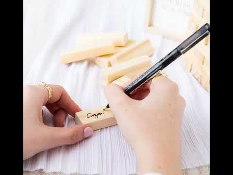 Wedding Signature Jumbling Tower