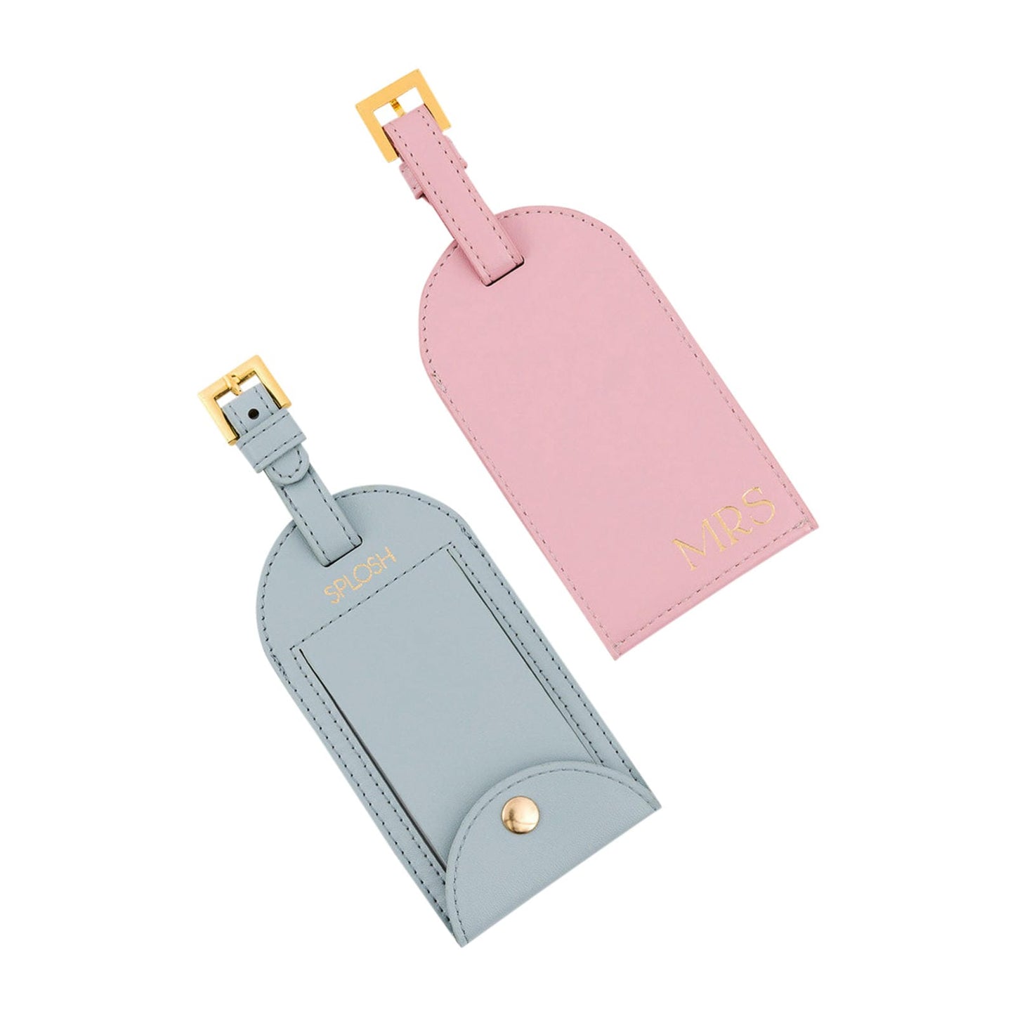 Wedding Mr & Mrs Luggage Tag Set