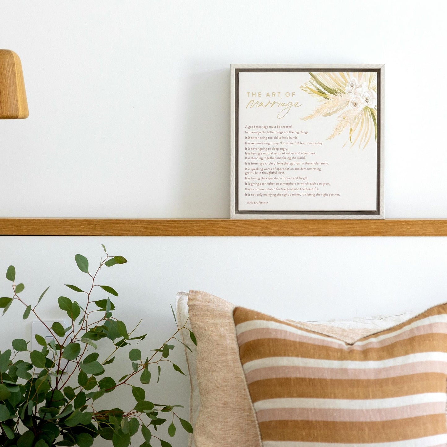 Wedding 34x34 Canvas