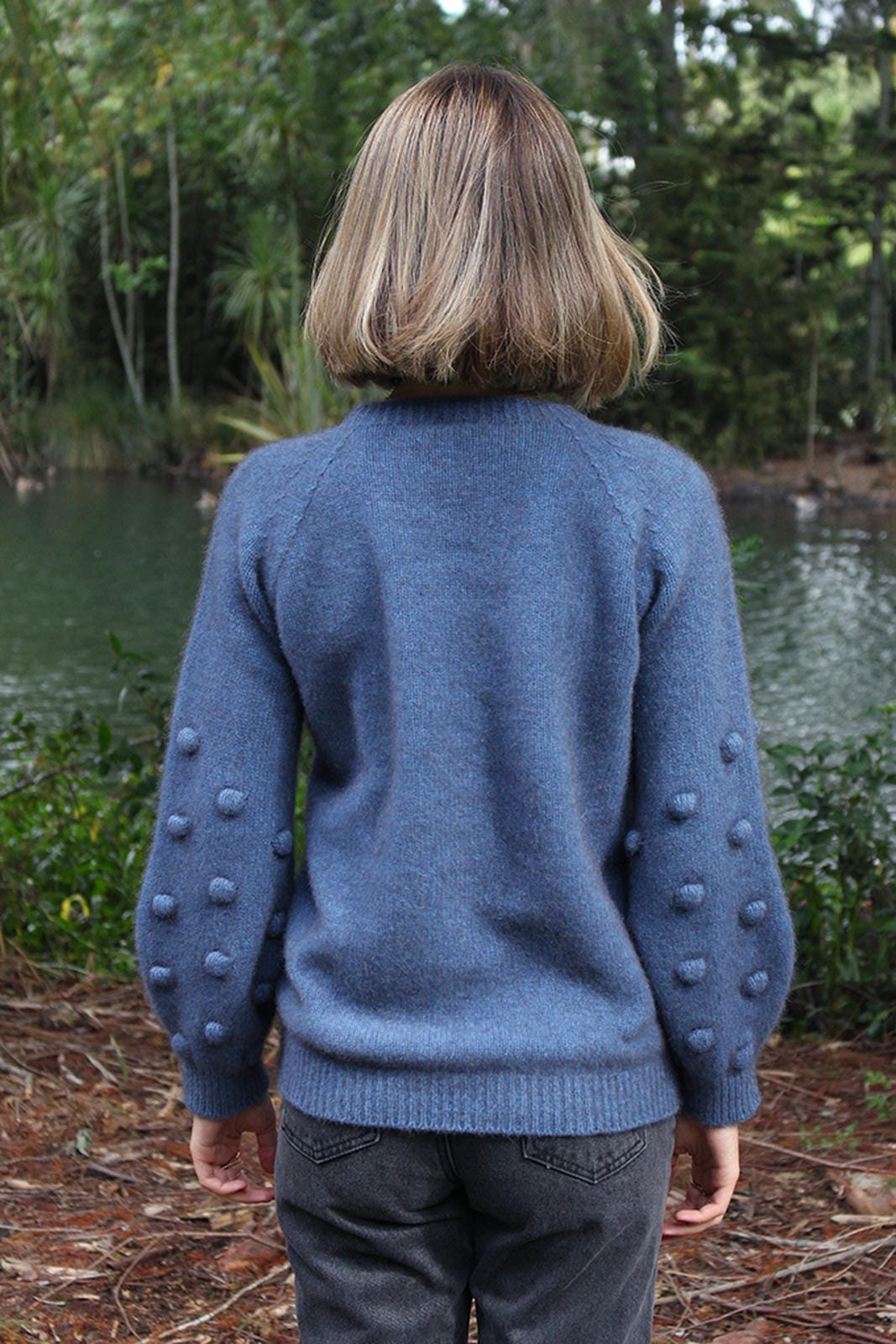 Bobble Sleeve Jumper