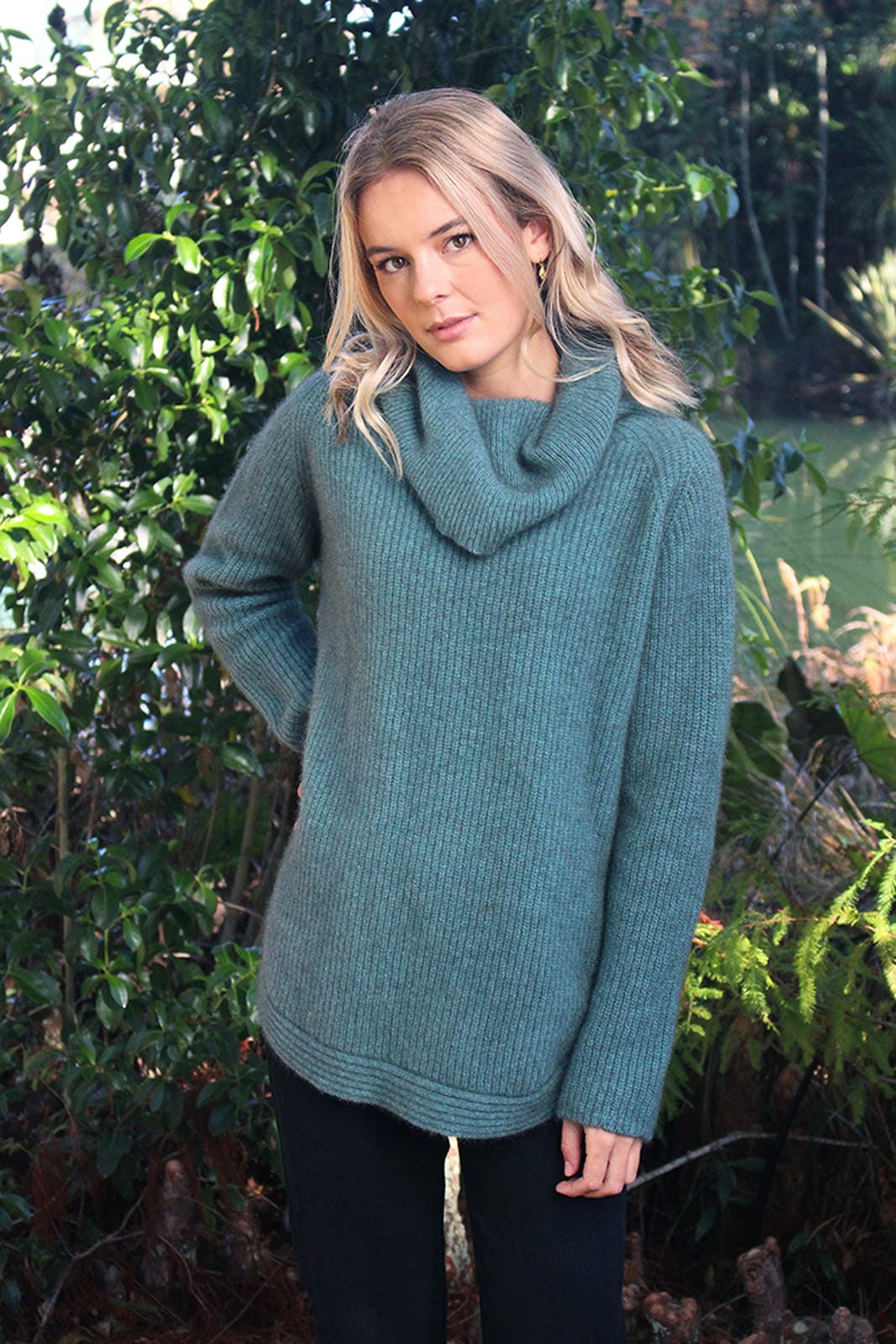 Stratus Cowl Neck Jumper