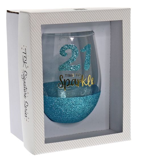 21 SPARKLE MINT STEMLESS WINE