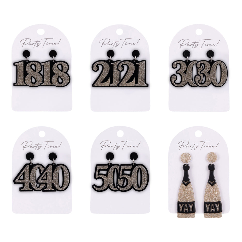 30 Celebration Earrings