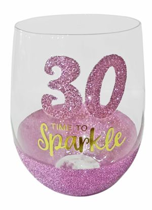 30 SPARKLE PINK STEMLESS WINE
