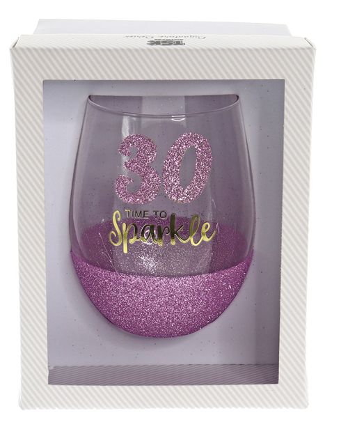 30 SPARKLE PINK STEMLESS WINE