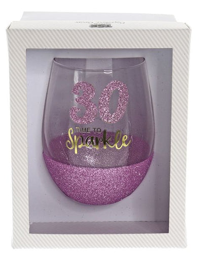 30 SPARKLE PINK STEMLESS WINE