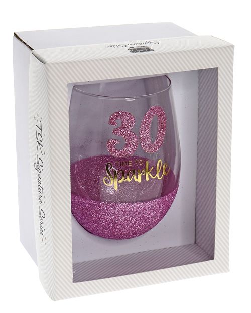 30 SPARKLE PINK STEMLESS WINE