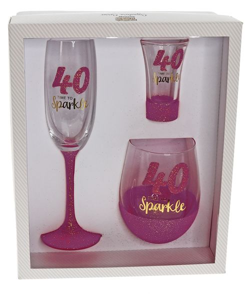 40 SPARKLE FUCHSIA SSF PACK