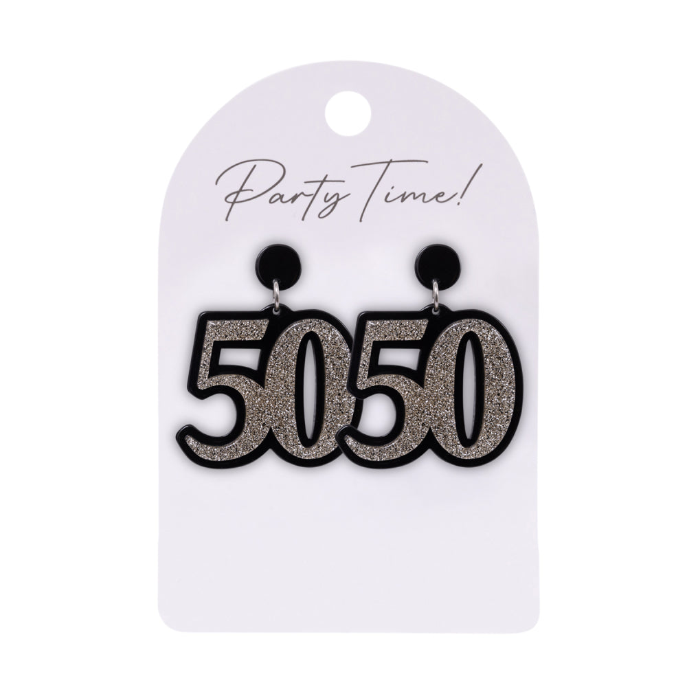 50 Celebration Earrings