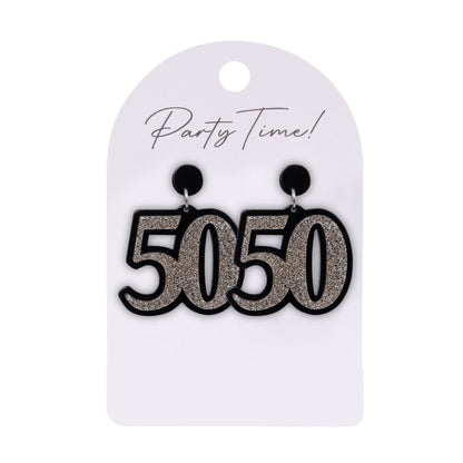 50 Celebration Earrings