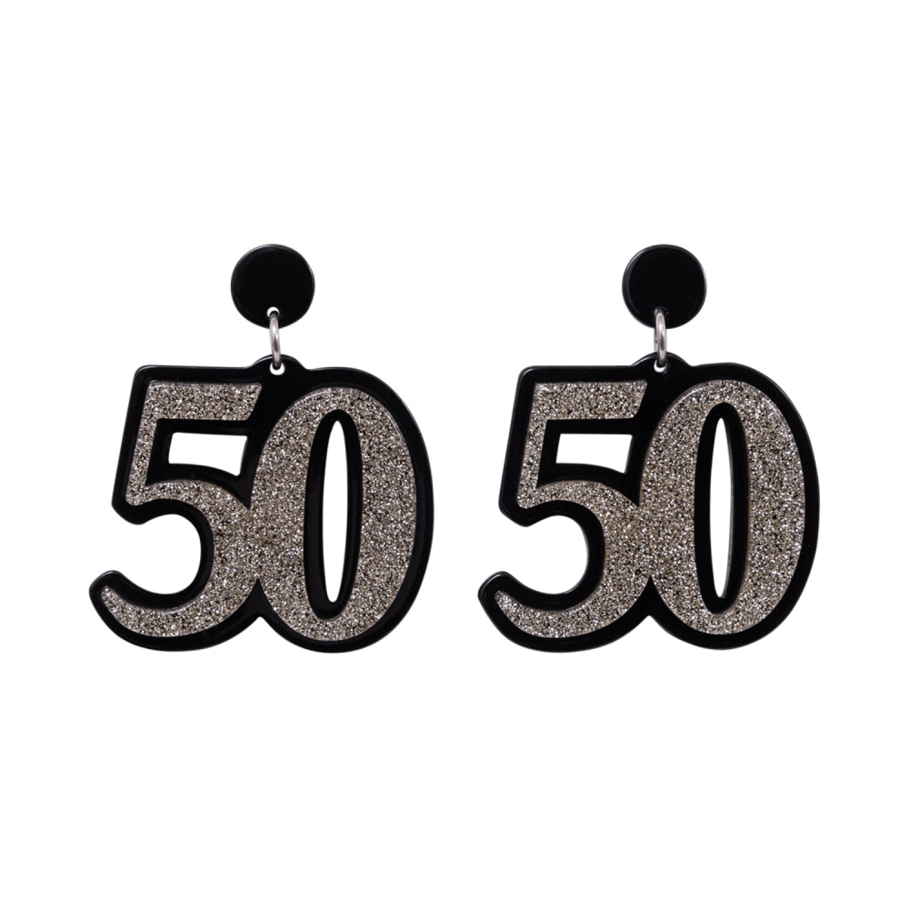 50 Celebration Earrings