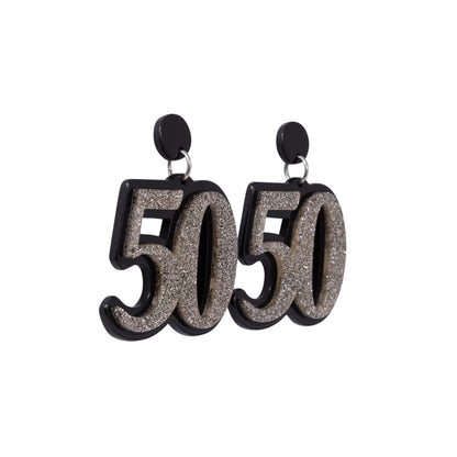 50 Celebration Earrings