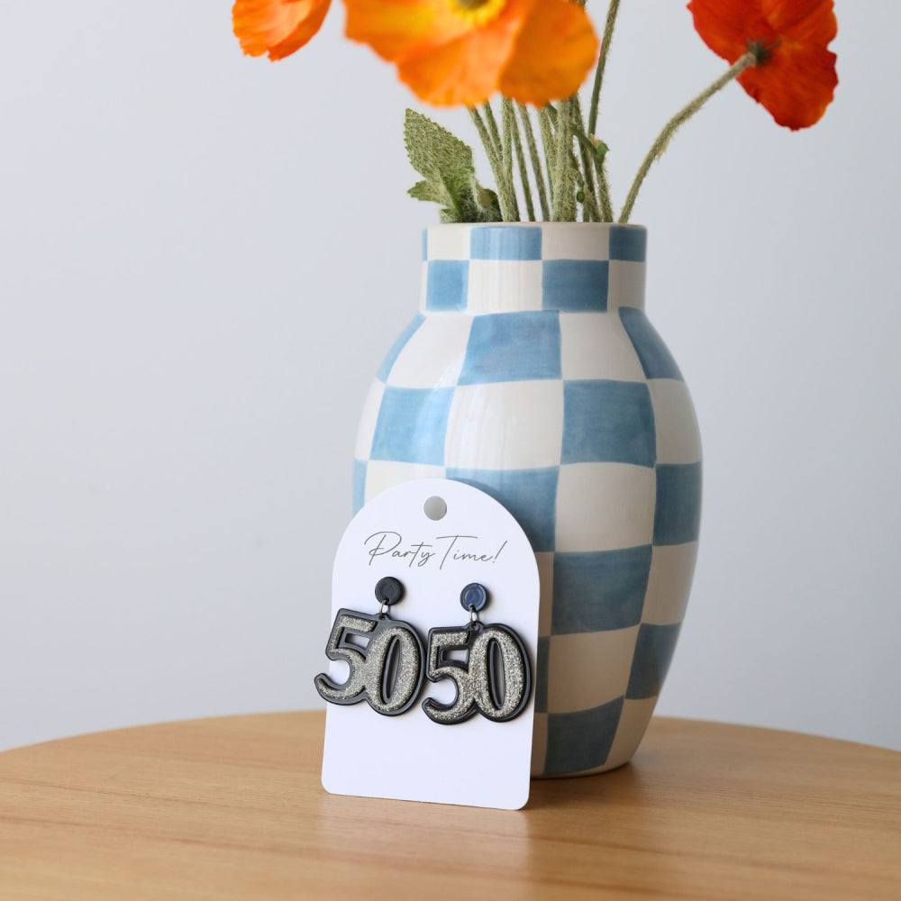 50 Celebration Earrings