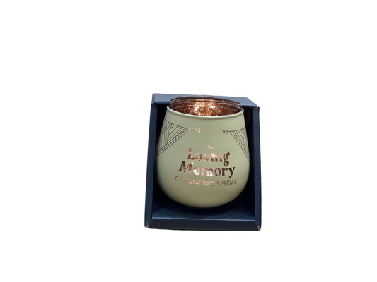 In loving memory of someone special (Mirror Candle Holder)