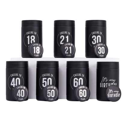 Celebration 50th Insulated Drink Cooler & Badge Set