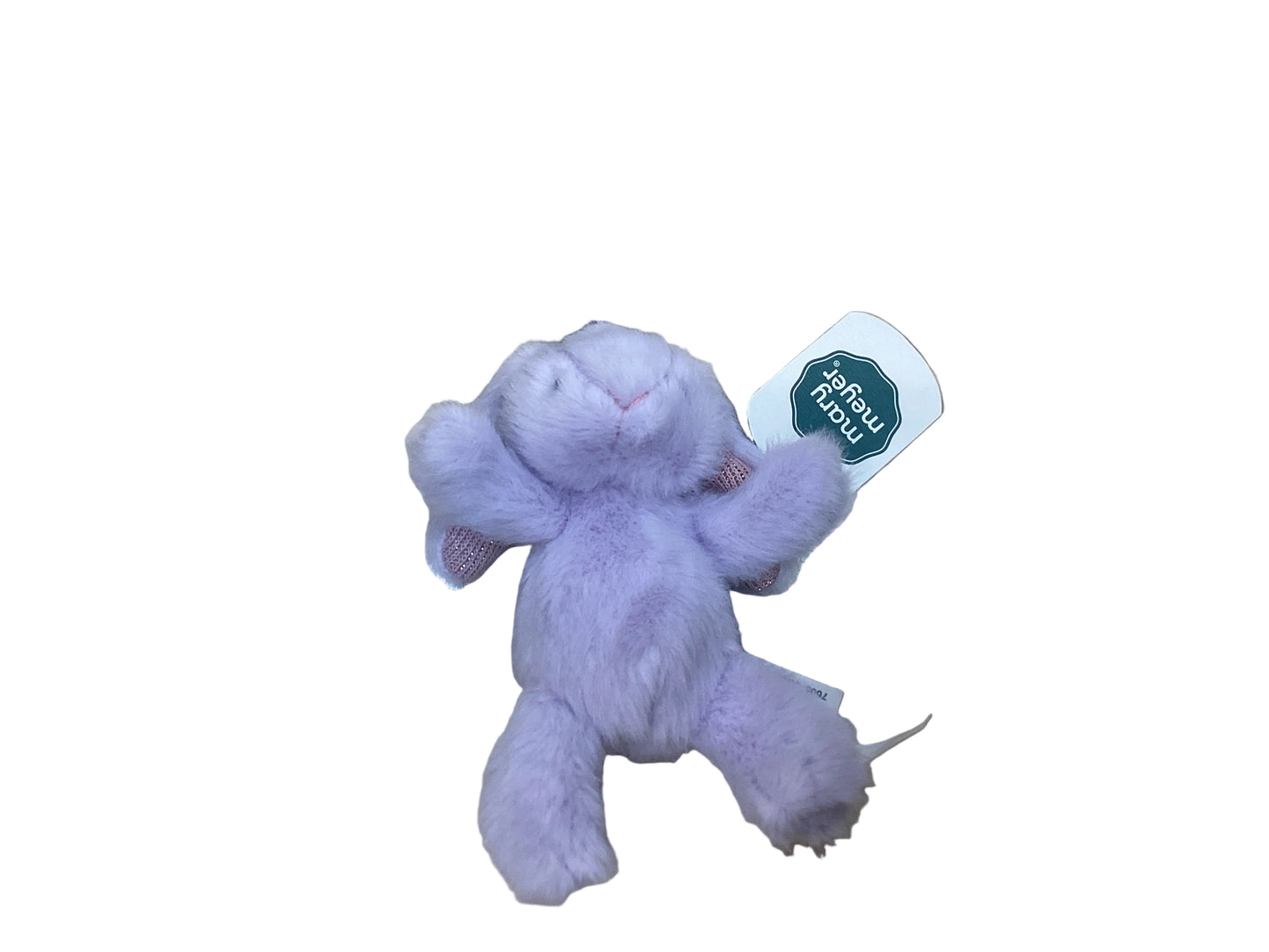 Purple bunny key ring