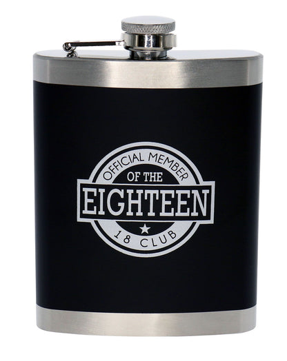 EIGHTEEN 7OZ HIP FLASK