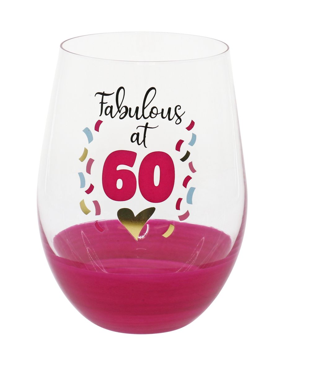 FABULOUS 60 STEMLESS WINE GLASS