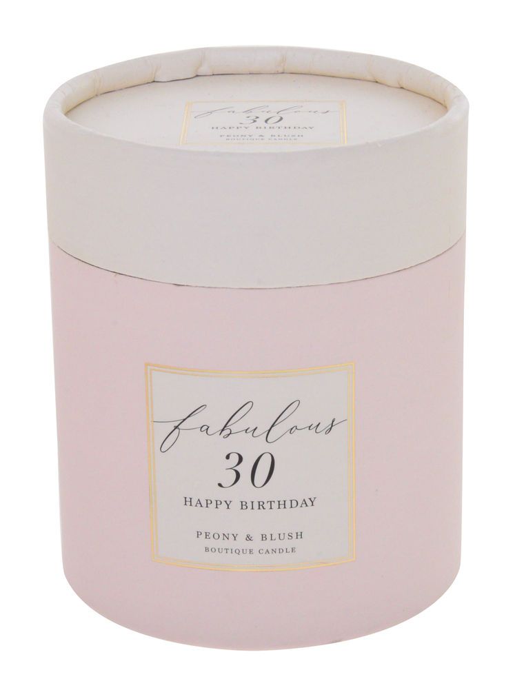 Jewelled 30th Birthday Candle