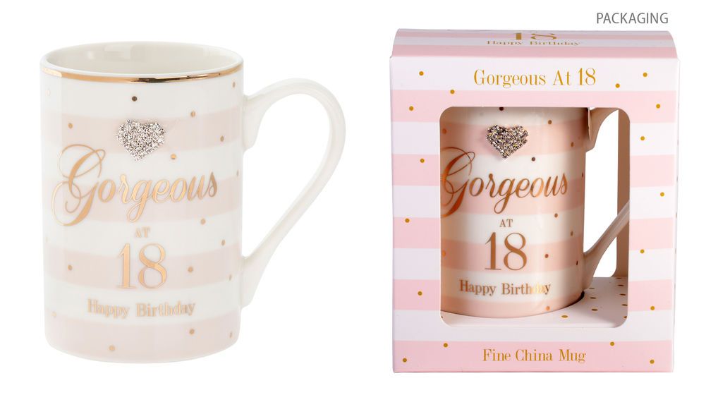 Mad Dots 18th Birthday Mug