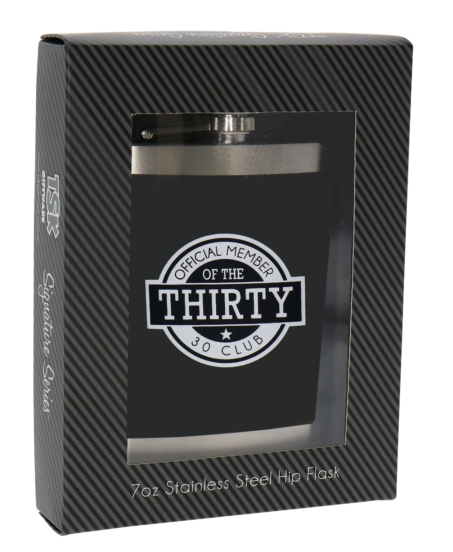 THIRTY 7OZ HIP FLASK