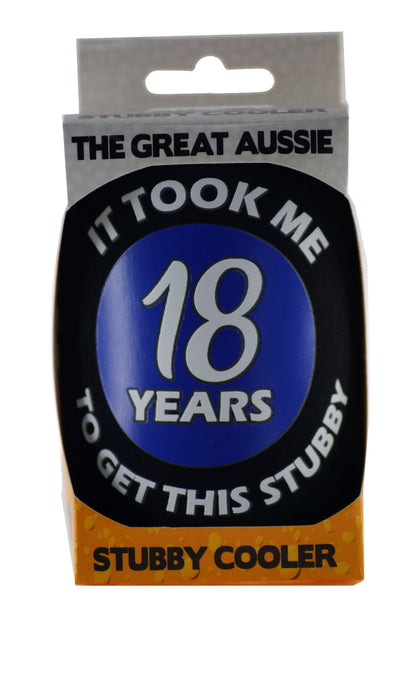 TOOK ME 18 YEARS TO GET STUBBY