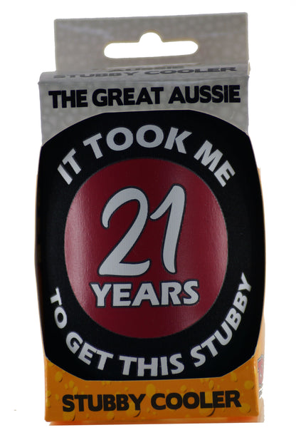 TOOK ME 21 YEARS TO GET STUBBY