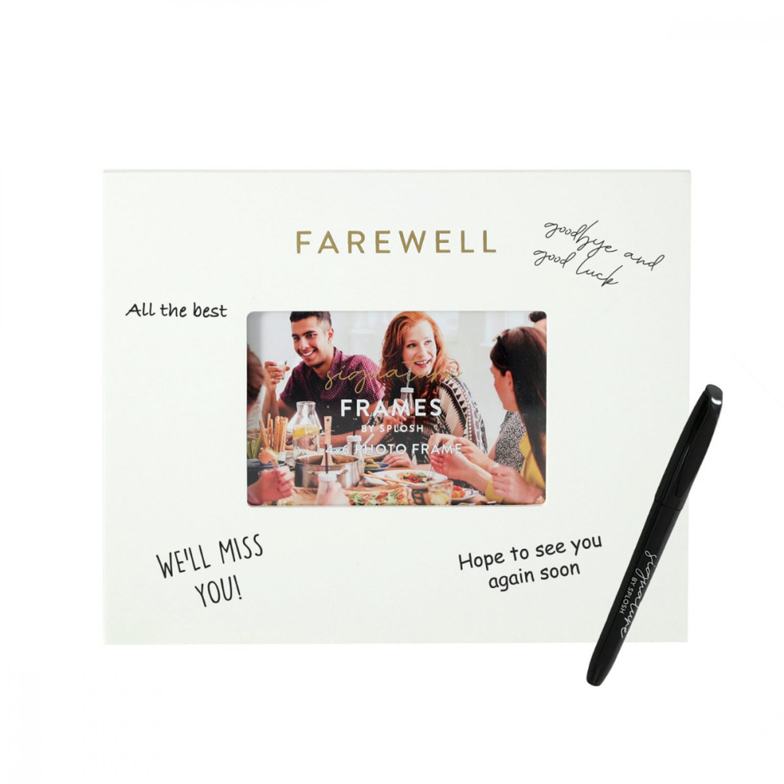 Farewell Signature Frame 