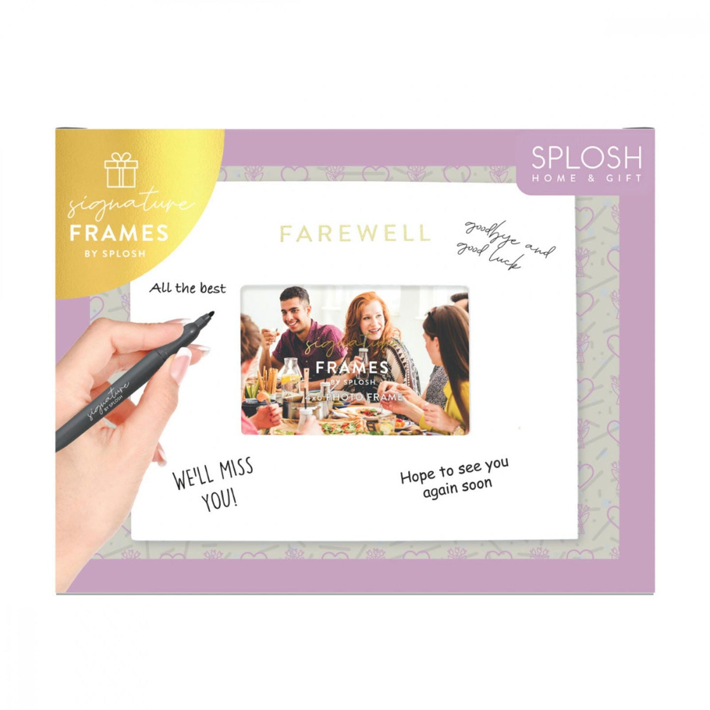Farewell Signature Frame 