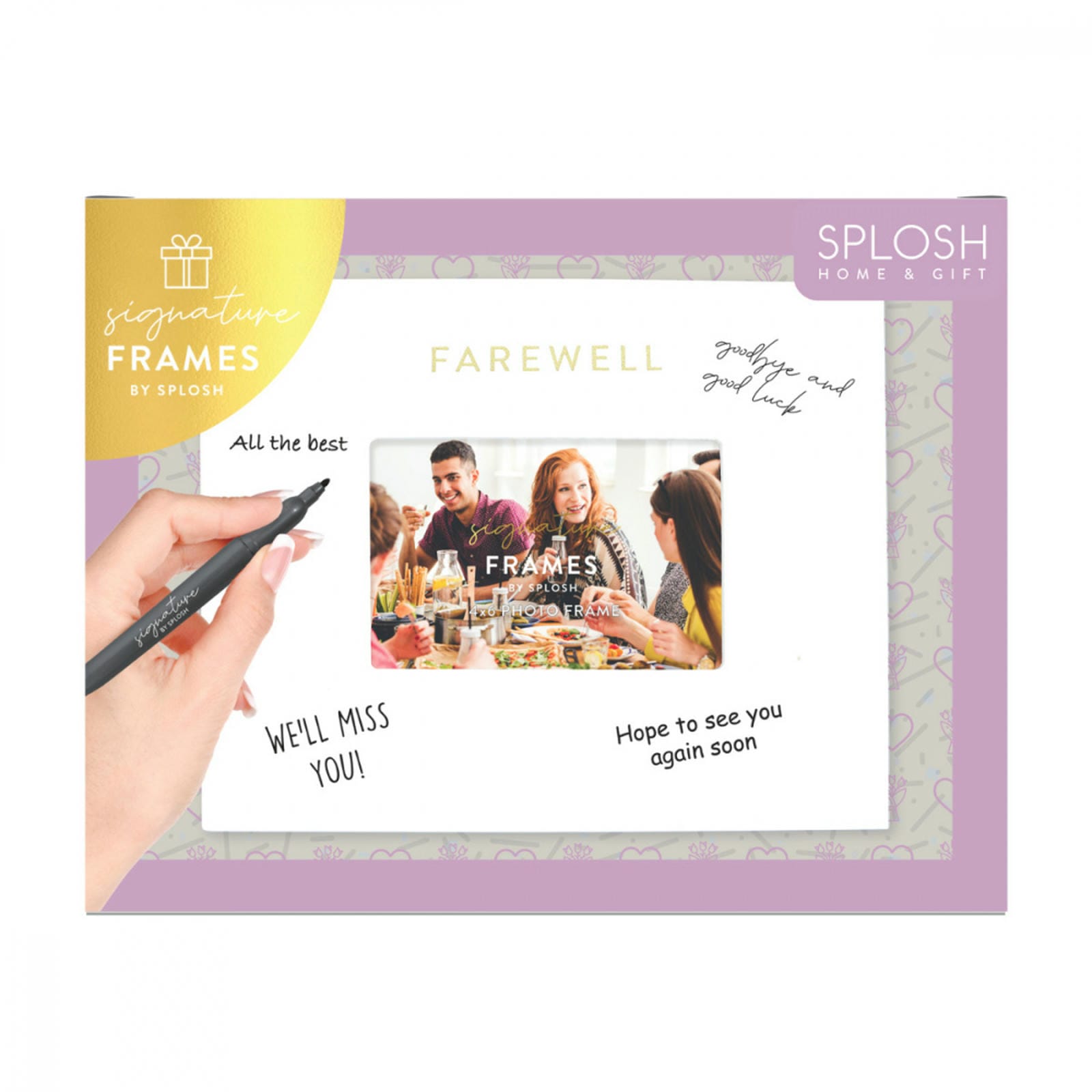 Farewell Signature Frame 