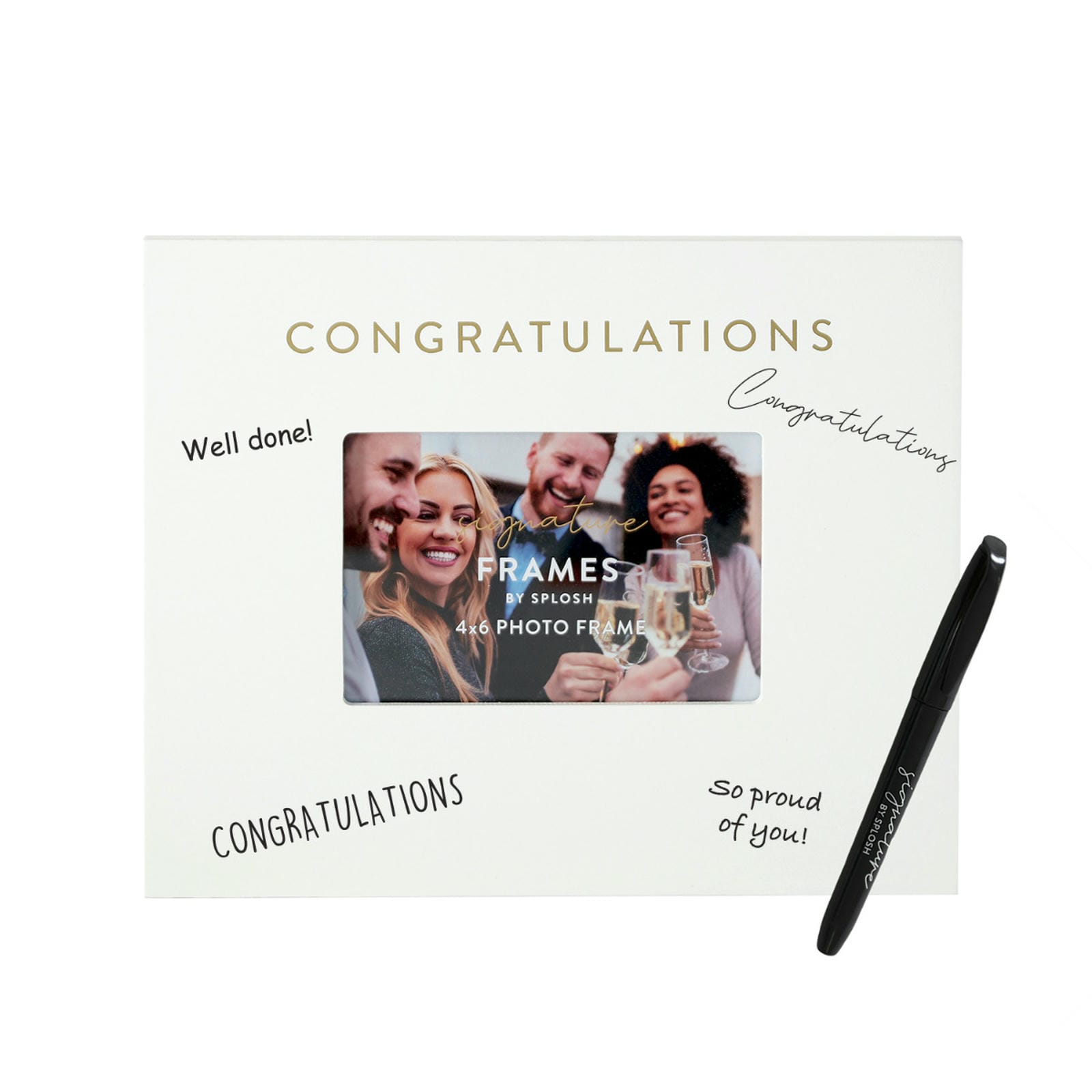 Congratulations Signature Frame 