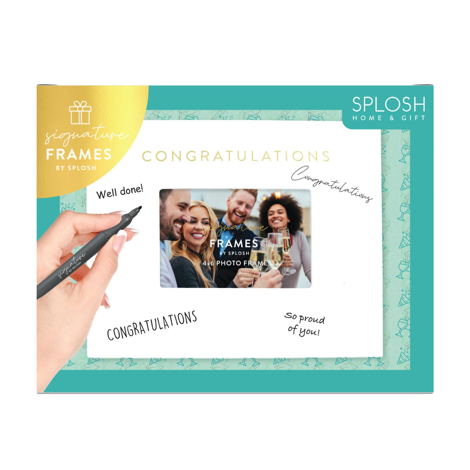 Congratulations Signature Frame 