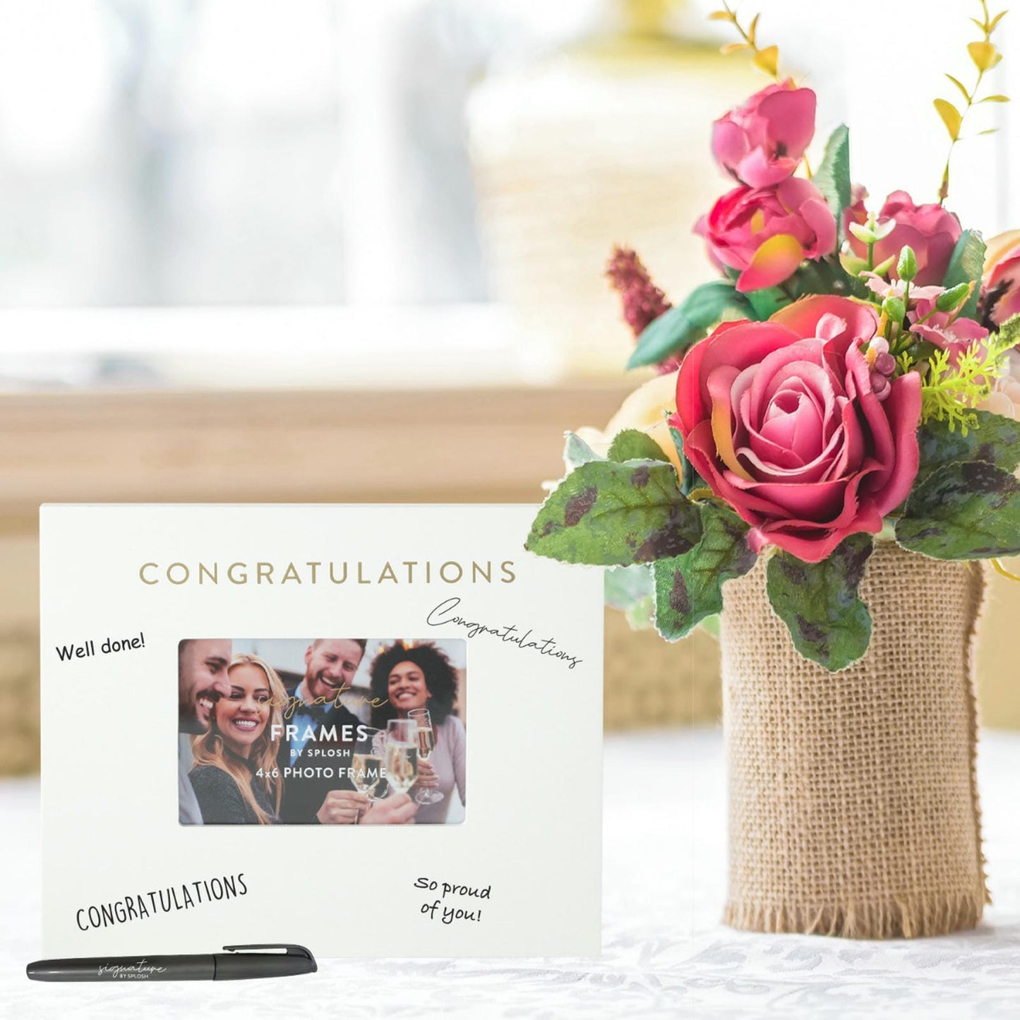 Congratulations Signature Frame 