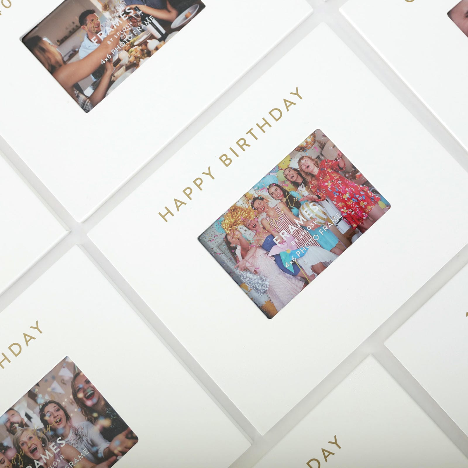Happy Birthday Signature Frame 