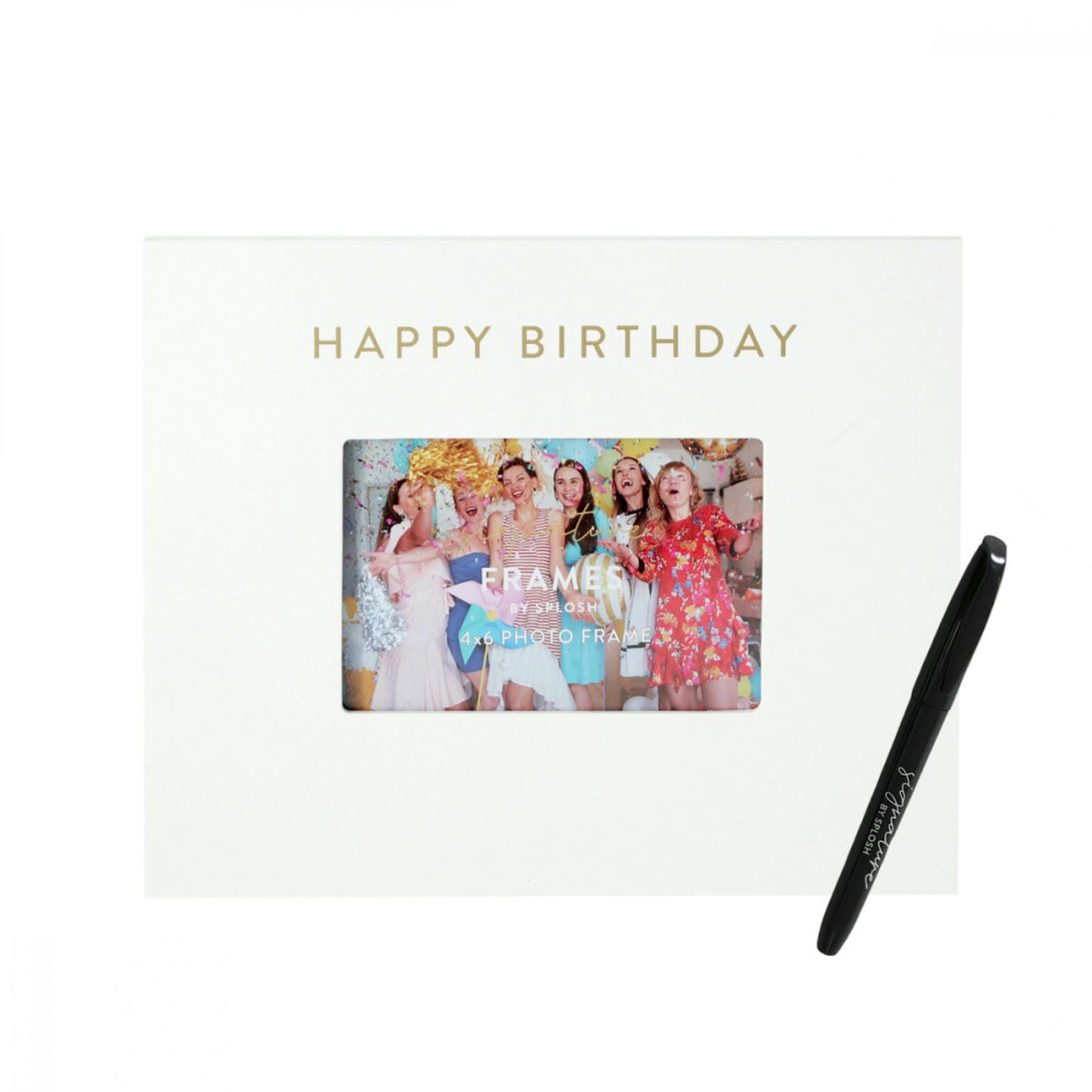 Happy Birthday Signature Frame 