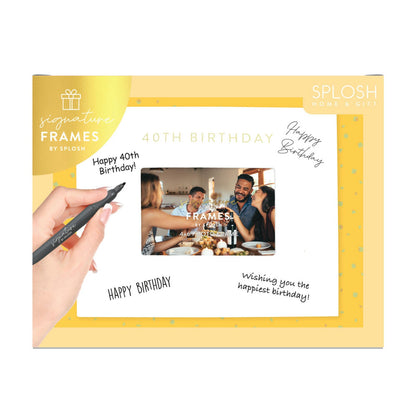 40 Signature Frame 