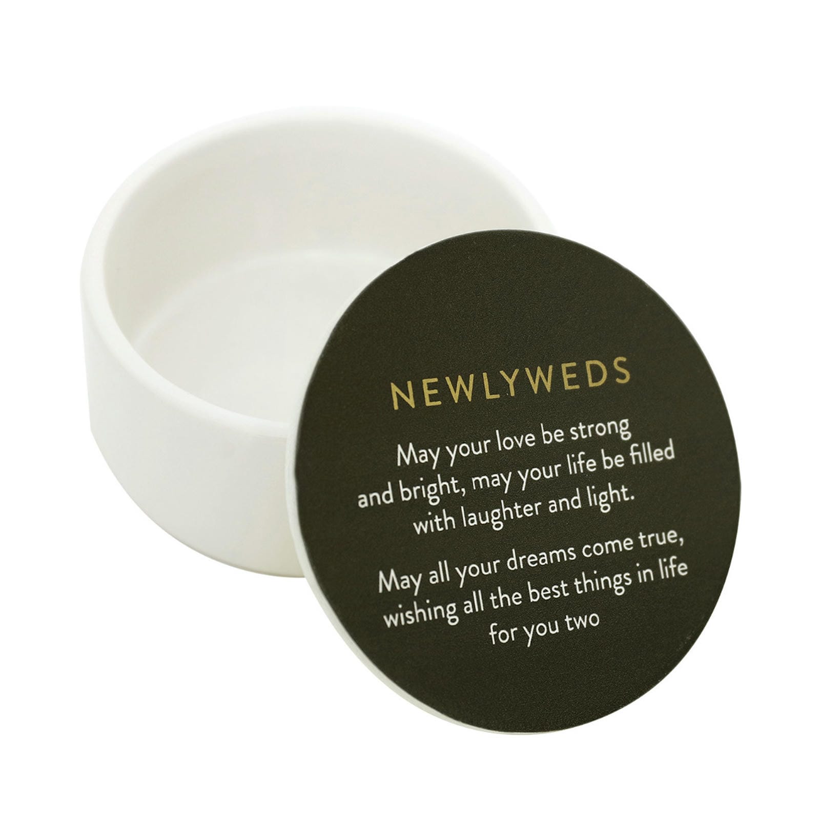 Wedding Newlyweds Small Trinket Box 