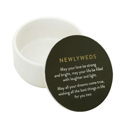 Wedding Newlyweds Small Trinket Box 