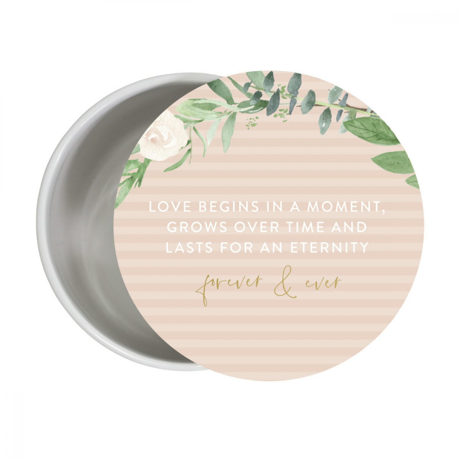 Wedding Rings Small Trinket Box 