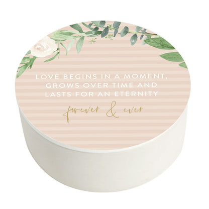 Wedding Rings Small Trinket Box 