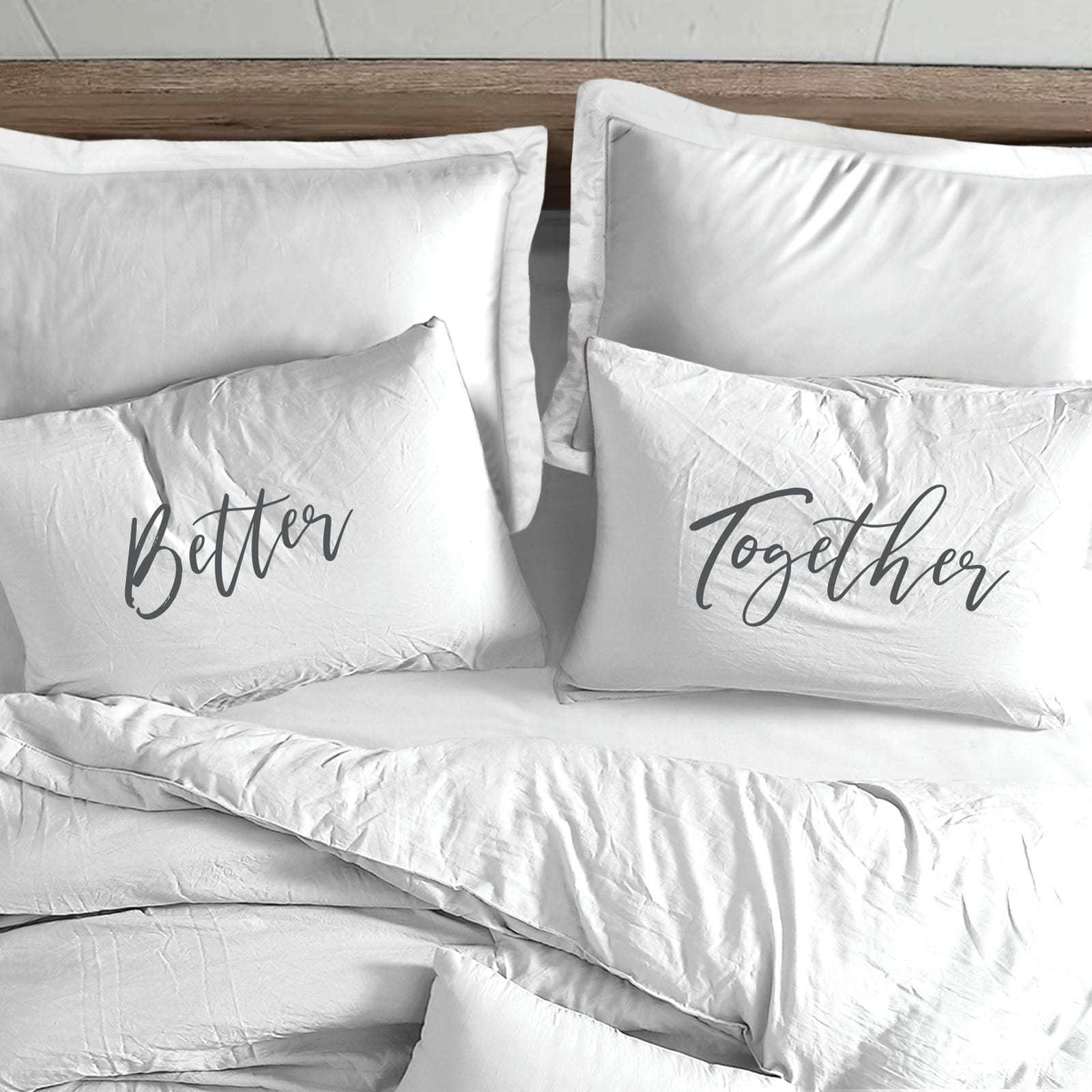 Wedding Better Together Pillowcase Set 