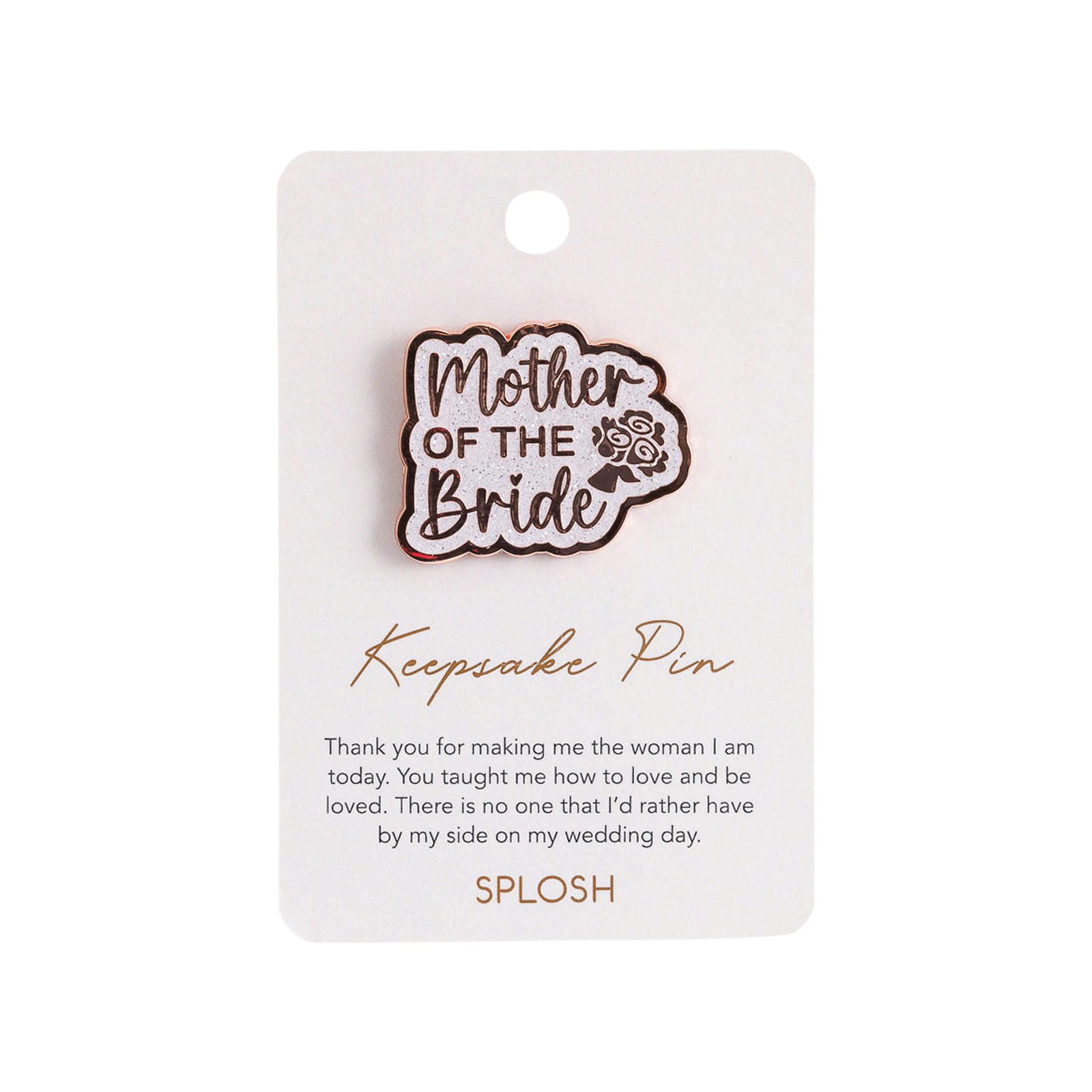 Wedding Mother Of The Bride Keepsake Pin 