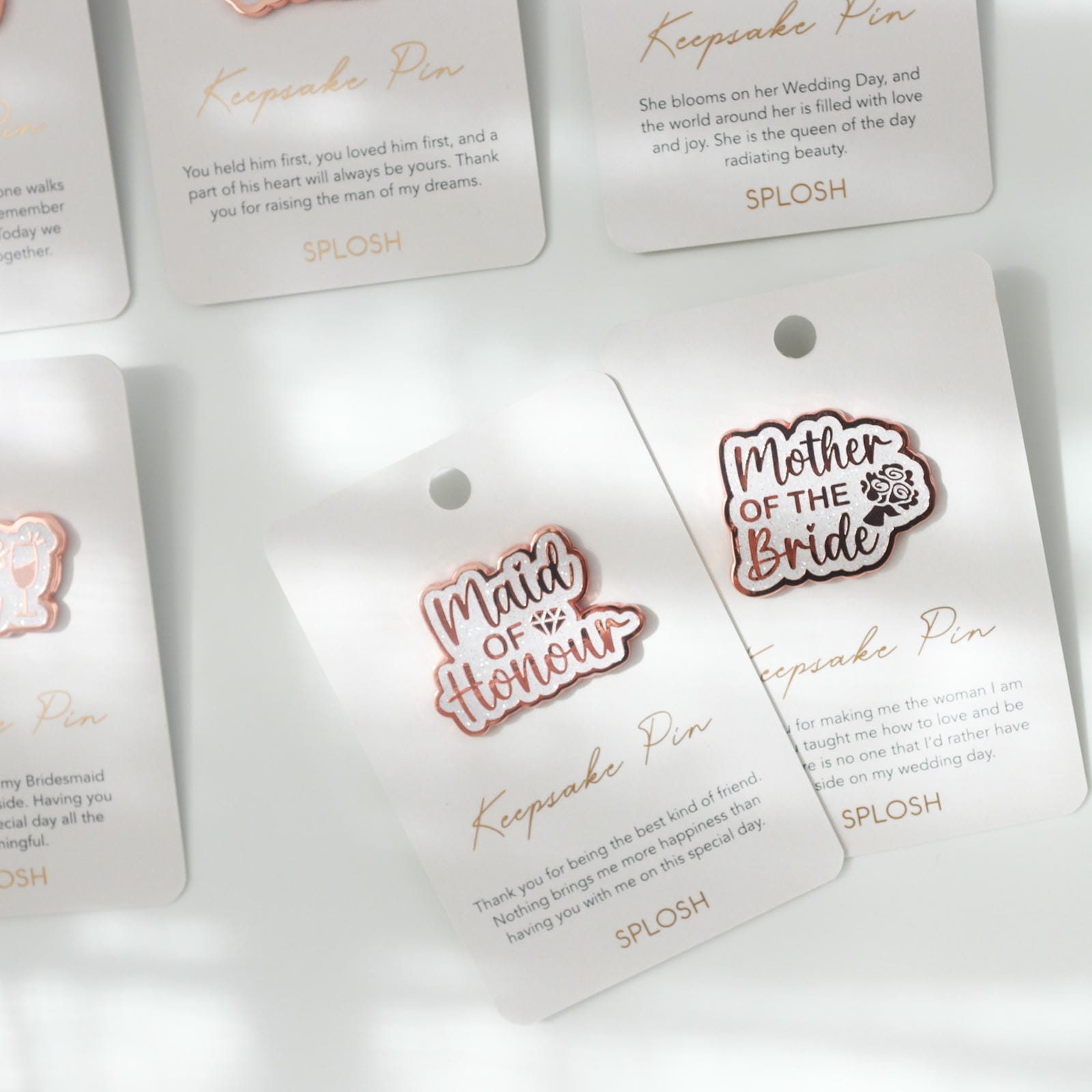 Wedding Mother Of The Bride Keepsake Pin 