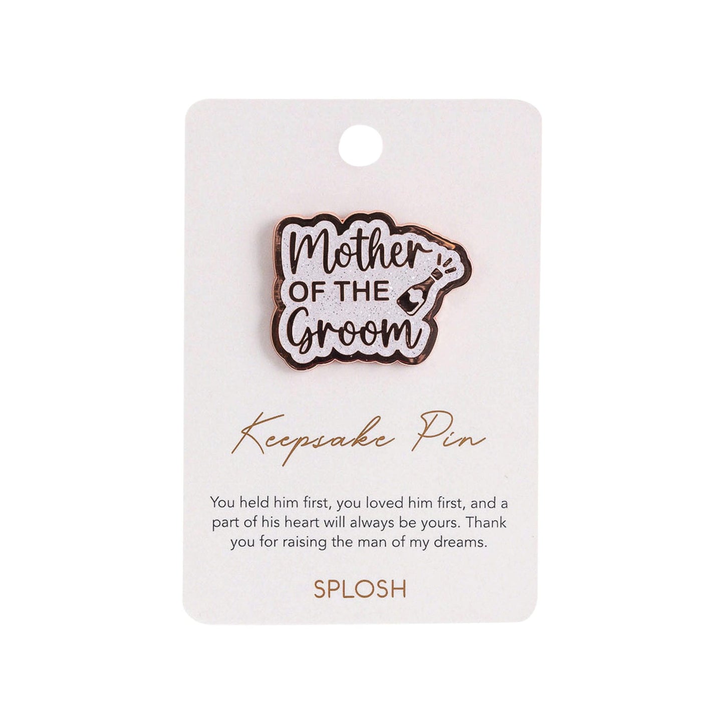 Wedding Mother Of The Groom Keepsake Pin 