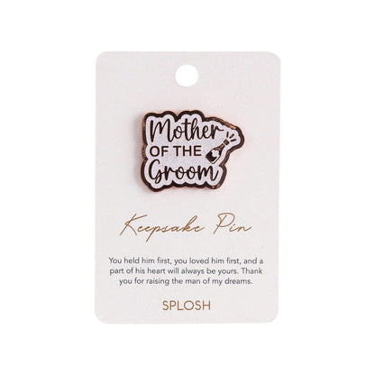 Wedding Mother Of The Groom Keepsake Pin 