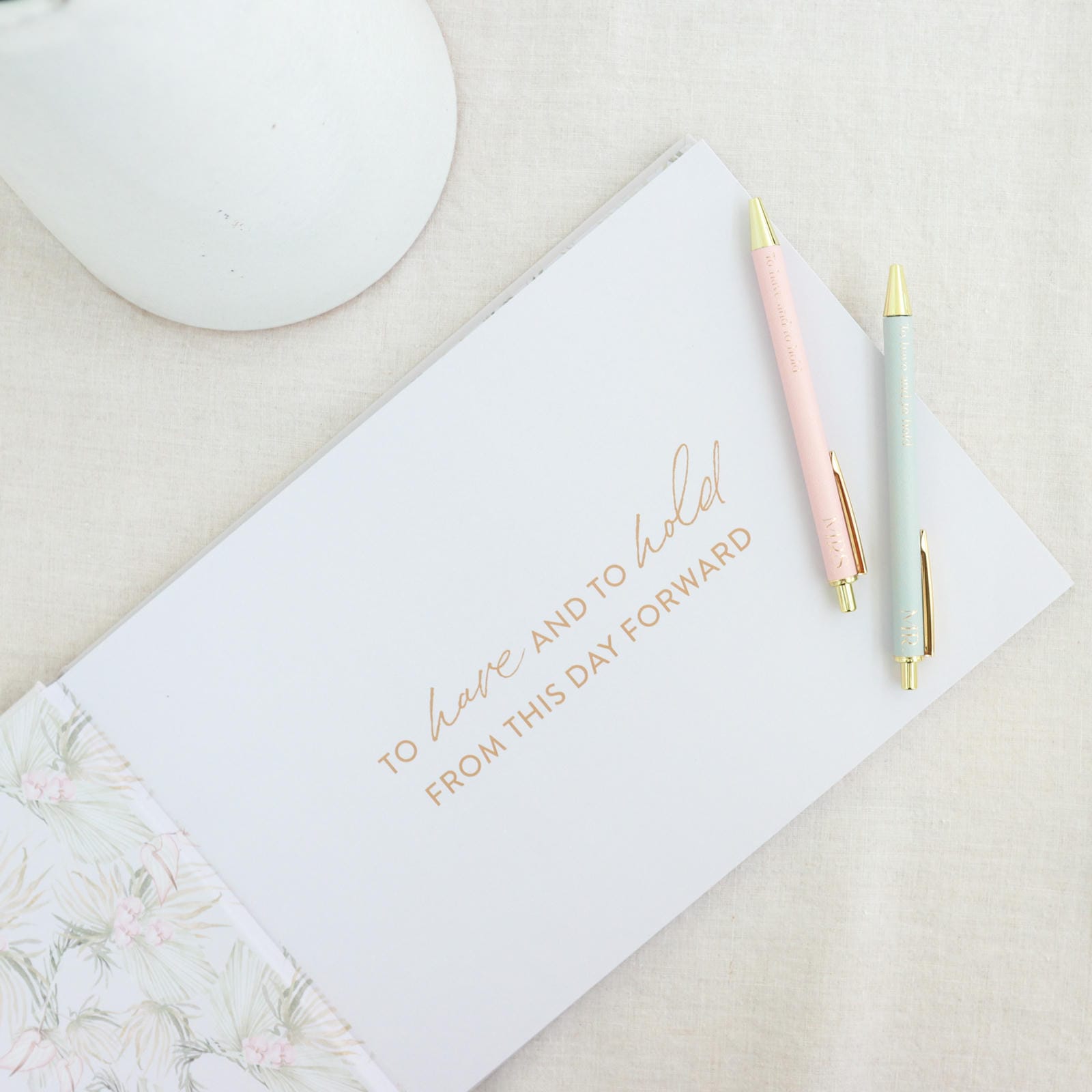 Wedding Mr & Mrs Pen Set 