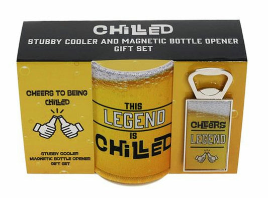 LEGEND CHILLED STUBBY OPENER PACK 